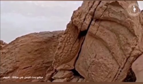 فن نحت الصخور القديمة ( الجوف – سكاكا )