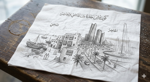 كورنيش جدة، حيث يلتقي عبق الماضي بوهج الحاضر
