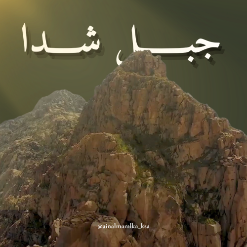 جبل شدا في الباحة